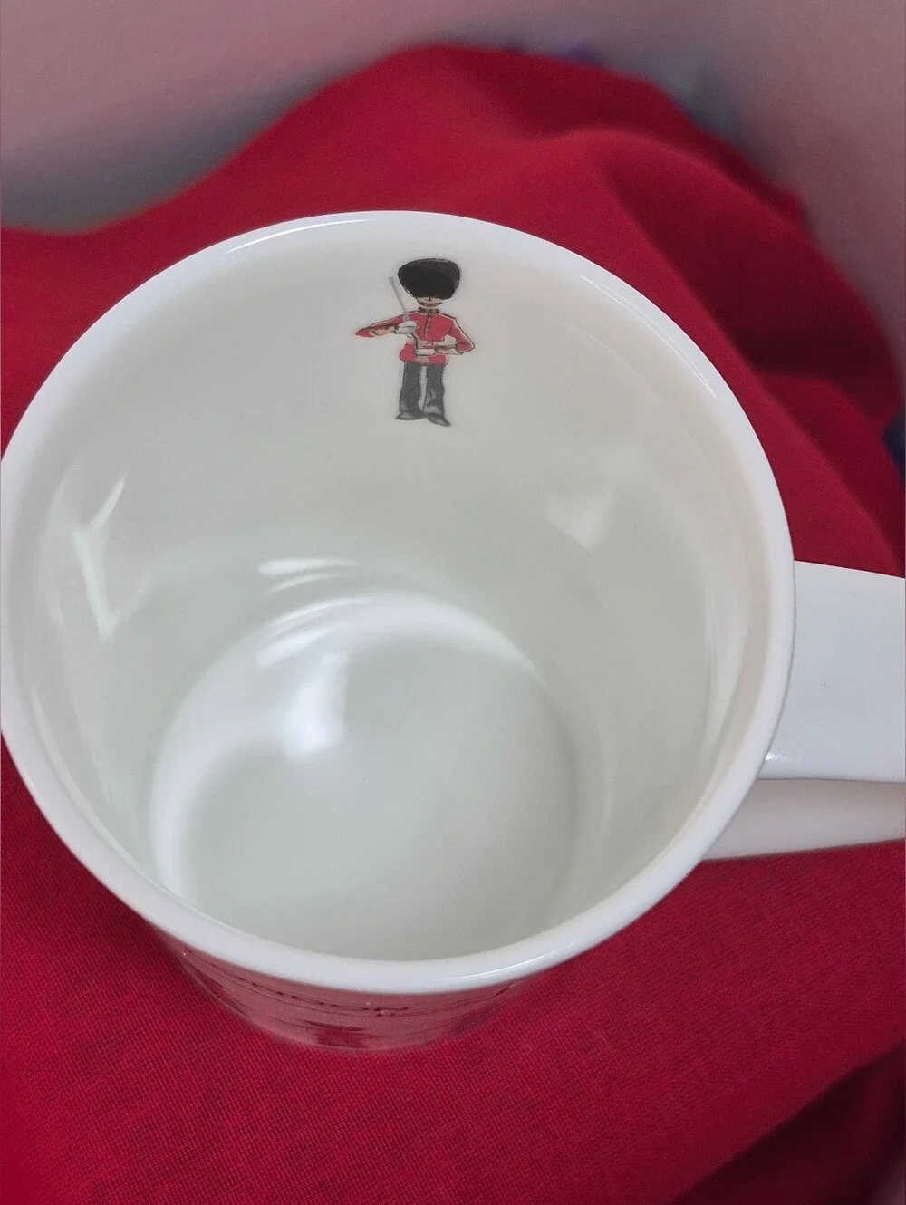 Vintage London at Harrods Queen's Guard Fine Bone China Coffee Mug 12 oz *Mint